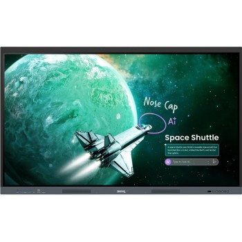 Benq RE6505 LED Interaktiv-Board, 65 Touch Display, Ultra HD, 500cd/m2,18/7
