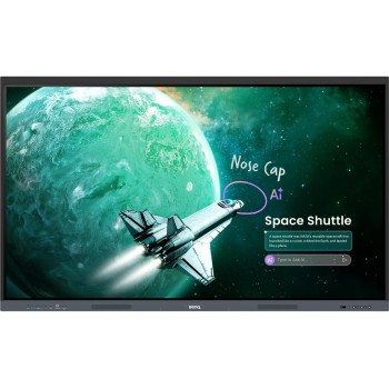 Benq RE7505 LED Interaktiv-Board, 75 Touch Display, Ultra HD, 500cd/m2,18/7