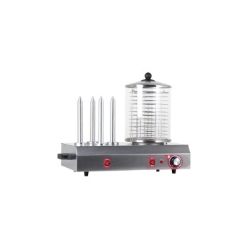 Kibernetik Hot Dog Machine with 4 tips, container for 10 sausages Kibernetik Hot Dog Machine with 4 tips, container for 10 sausages