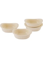BergHOFF Services de plats en cocotte Leo Balance 4 pcs., carré, Beige 0.2 l