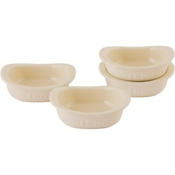 BergHOFF Services de plats en cocotte Leo Balance 4 pcs., carré, Beige 0.2 l