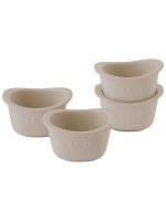 BergHOFF Services de plats en cocotte Leo Balance 4 pcs., carré, Beige 0.3 l