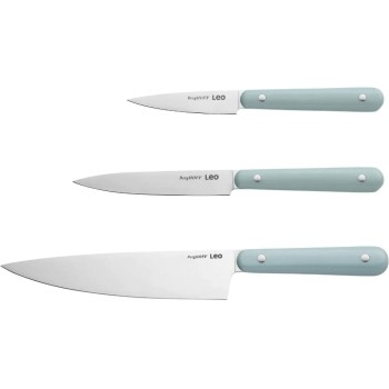 BergHOFF Messerset Leo Glints Slate, 3-teilig BergHOFF Messerset Leo Glints Slate, 3-teilig