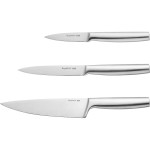BergHOFF Jeux de couteaux Leo Legacy 3 pièces Argenté