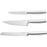 BergHOFF Jeux de couteaux Leo Legacy 3 pièces Argenté