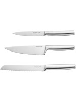 BergHOFF Jeux de couteaux Leo Legacy 3 pièces Argenté