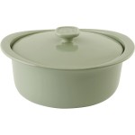 BergHOFF Plat à gratin avec couvercle Leo Balance Sage Rond, Vert