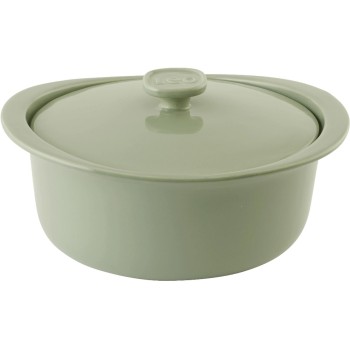 BergHOFF Plat à gratin avec couvercle Leo Balance Sage Rond, Vert