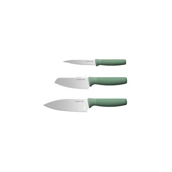 BergHOFF Messerset Leo Forest, 3-teilig, Recyceltes PP BergHOFF Messerset Leo Forest, 3-teilig, Recyceltes PP