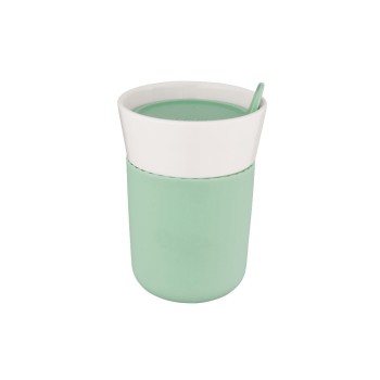 Berghoff To Go Thermobecher Leo mint, Porzellan/Silikon, Volumen: 0.33L Berghoff To Go Thermobecher Leo mint, Porzellan/Silikon, Volumen: 0.33L