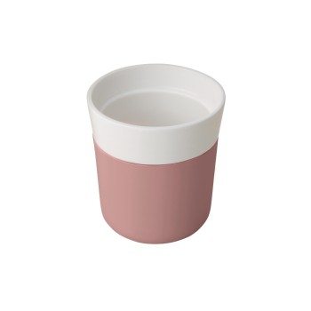 Berghoff To Go Thermobecher Leo rosa, Porzellan/Silikon, Volumen: 0.25L Berghoff To Go Thermobecher Leo rosa, Porzellan/Silikon, Volumen: 0.25L