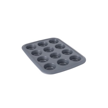 BergHOFF Moule à muffins Gem Line 6.5 cm 12 abreuvoirs