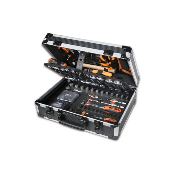 BW2056E-163 WERKZEUGKOFFER, 163-teilig 1/4 + 1/2 BW2056E-163 WERKZEUGKOFFER, 163-teilig 1/4 + 1/2