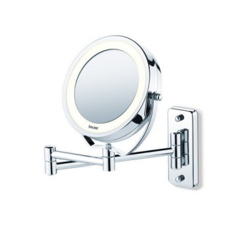 Beurer Beleuchteter Kosmetikspiegel BS59, 2-in-1: Wand et Stand