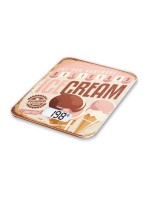 Beurer Küchenwaage KS19 Icecream, moderne Sensortastenbedienung