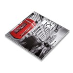 Beurer Personenwaage Glas GS203 London, weisse LCD-Beleuchtung, grosse Anzeige