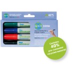 Bi-Office Whiteboard-Marker Earth-it 4er, schwarz/rot/grün/blau
