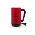 Bialetti Milchschäumer elektrisch MK02 rot, Kunststoff, Antihaft,300ml Fassungsvermögen