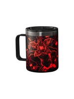 Bialetti Gobelet isotherme Stranger Things, 420 ml, noir / rouge