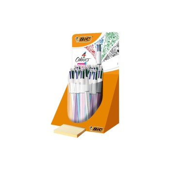 Bic Shine 4-Colours Kugelschreiber, 20 Stk, assortierte Farben Bic Shine 4-Colours Kugelschreiber, 20 Stk, assortierte Farben