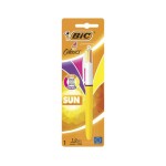 BIC Stylo bille 4 Colours Sun 0,32 mm, 1 pièce, jaune