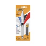 BIC Stylo bille 4 Colours 3+1 HB avec crayon à mine de plomb, 0,32 mm