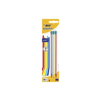Bic Evolution Stripes Bleistift, with Radierer Bic Evolution Stripes Bleistift, with Radierer