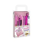 BIC Stylo bille Pink & Purpleset 10 pièces