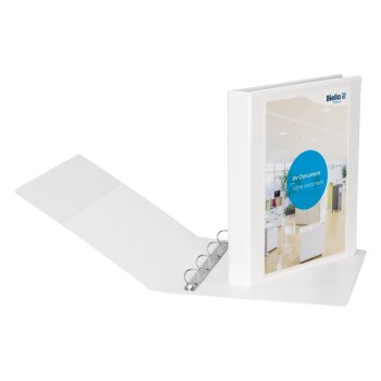 Biella Zeigebuch Creative PP XL 3.5 cm, 4 Ring, weiss