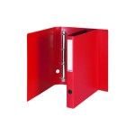 Biella Classeur Viria A4 3.1 cm, Rouge