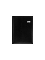 Biella Geschäftsagenda 2025 Orario schwarz, 17.8 x 23.5 cm, 144 Seiten, 1 Wo auf 2 Sei
