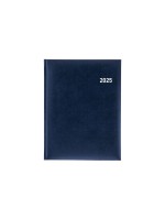 Biella Geschäftsagenda 2025 Orario blau, 17.8 x 23.5 cm, 144 Seiten, 1 Wo auf 2 Sei
