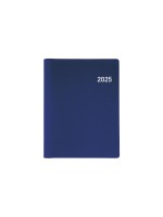 Biella Geschäftsagenda 2025 Rex Wire-O, blau, 10x 14 cm, 1 Woche auf 2 Seiten