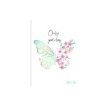 Biella Agenda des élèves Mydiary Style 25/26 FSC, 1T/1S, 12 x 16.5 cm