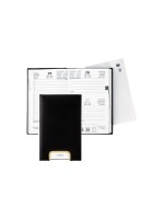 Biella Agenda commercial Disponible noir, 10.1 x 16 cm