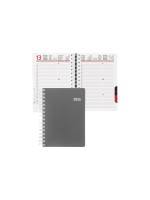 Biella Agenda commercial Registra plus Wire-O 14.5 x 20.5 cm