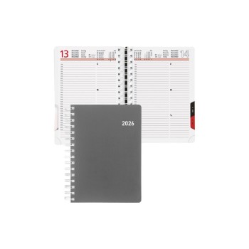 Biella Geschäftsagenda 2026 Registra Plus W, 14.5 x 20.5 cm, 420 Seiten, 1 Tag pro Seite Biella Geschäftsagenda 2026 Registra Plus W, 14.5 x 20.5 cm, 420 Seiten, 1 Tag pro Seite