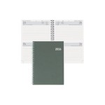Biella Agenda commercial Bi Jour, Wire-O 2 T/1S, 14,5 x 20.5 cm