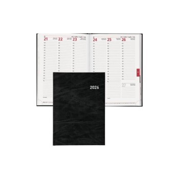 Biella Geschäftsagenda 2026 Registra 7, 17.2 x 24 cm, 148 Seiten, 1 Wo auf 2 Sei Biella Geschäftsagenda 2026 Registra 7, 17.2 x 24 cm, 148 Seiten, 1 Wo auf 2 Sei