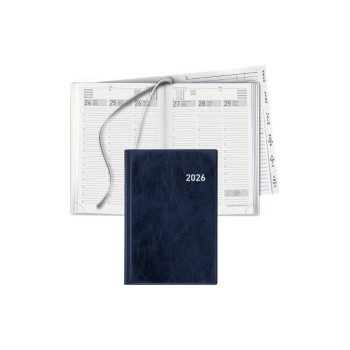 Biella Geschäftsagenda Terminia PVC 2026, d-blue, 1W/2S, 14,5 x 20,5 cm Biella Geschäftsagenda Terminia PVC 2026, d-blue, 1W/2S, 14,5 x 20,5 cm