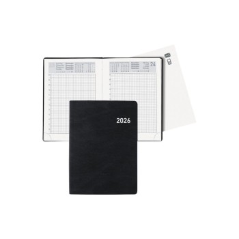 Biella Taschenagenda Technikus 2026, black , 1T/1S, 10,1 x 14,2 cm Biella Taschenagenda Technikus 2026, black , 1T/1S, 10,1 x 14,2 cm