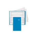 Biella Agenda de poche Planning Luzern bleu, 8.7 x 15.3 cm