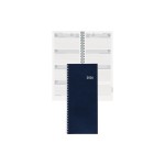Biella Geschäftsagenda 2026 Twist Wire-O, 13.5 x 31.5 cm, 168 Seiten, 3 1/2 Tag/Seite