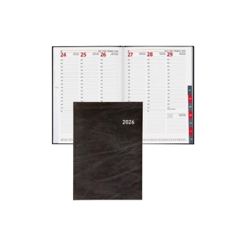 Biella Geschäftsagenda 2026 Registra 7 Plus, 17.2 x 24 cm, 148 Seiten, 1 Wo auf 2 Sei Biella Geschäftsagenda 2026 Registra 7 Plus, 17.2 x 24 cm, 148 Seiten, 1 Wo auf 2 Sei