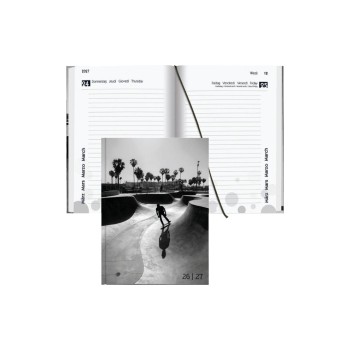 Biella Emploi du temps scolaire mydiary 2026/27 Patineur, 12 x 16.5 cm