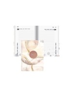 Biella Schüleragenda  2026/27 Abstract, 12x16.5cm,1 Tag pro Seite, gebund. wattiert