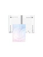 Biella Schüleragenda  2026/27 Pastel, 12x16.5cm,1 Tag pro Seite, gebund. wattiert