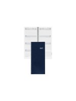 Biella Agenda commercial Twist Non, 2027, Bleu foncé