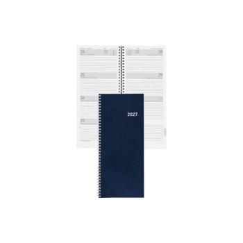 Biella Agenda commercial Twist Non, 2027, Bleu foncé Biella Agenda commercial Twist Non, 2027, Bleu foncé