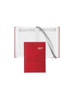 Biella Agenda commercial Executive Non, 2027, Rouge